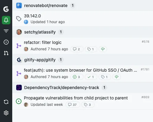 Gitify - Notifications